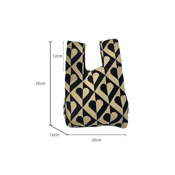 Knitting Bag Kangaskassi BEIGE beige