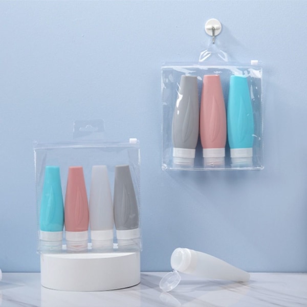 Rejseflasker Genopfyldelig flaske GRÅ 60ML 60ML grey 60ml-60ml