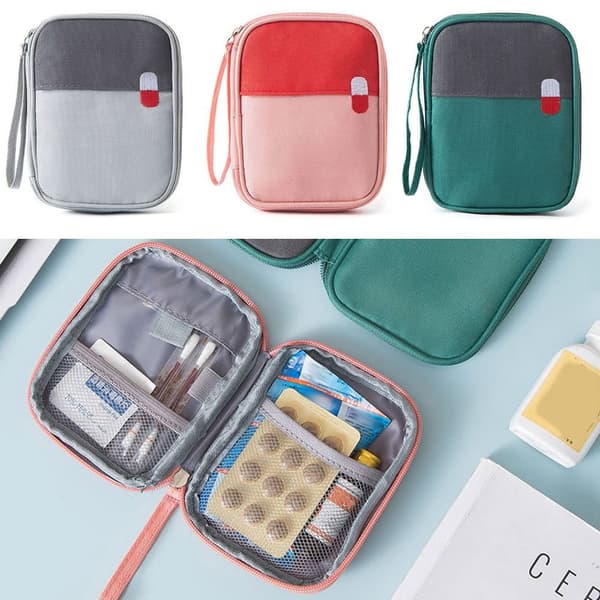 Medicine Case Cosmetic Organizer GREY S Gray S