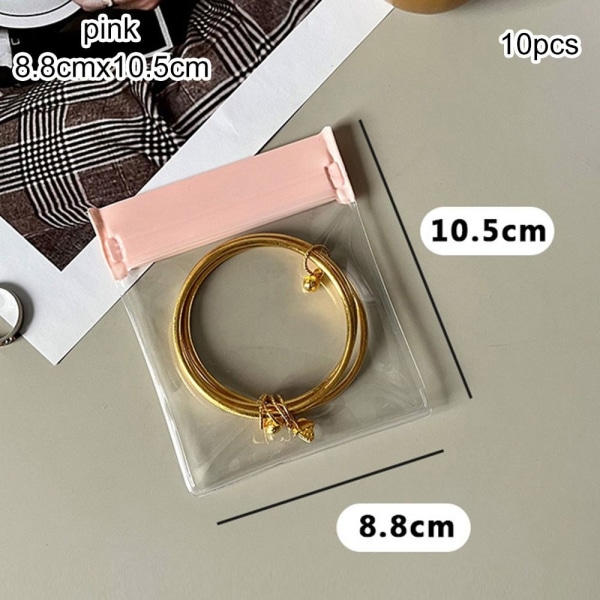 Oppbevaringsveske for smykker ROSA 8.8CMX10.5CM10STK 10STK pink 8.8cmx10.5cm10pcs-10pcs