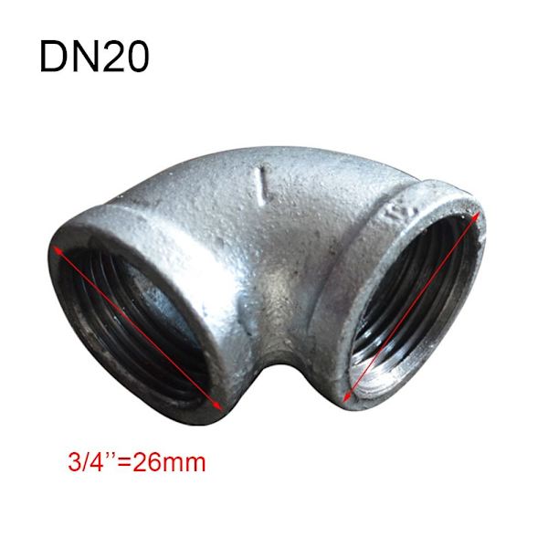 Rørfitting VVS-kobling DN20 DN20 DN20