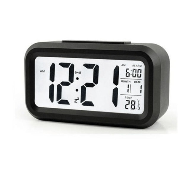 Väckarklocka Elektronisk klocka SVART UPPLADDNINGSBAR UPPLADDNINGSBAR Black Rechargeable-Rechargeable
