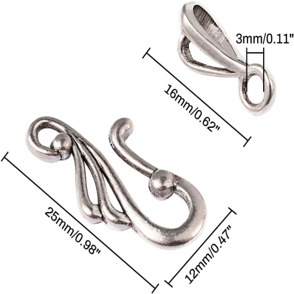 S Hook Clasps Toggle Clasps S Toggle Clasps