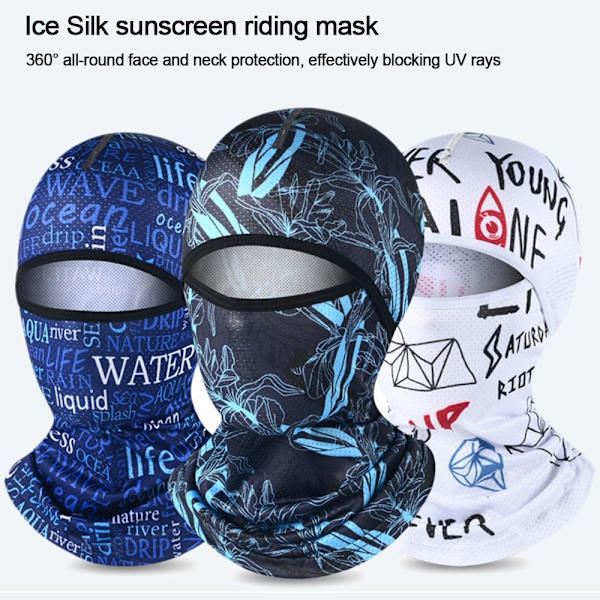Full Face Cap Pyöräily Balaclava 3 3