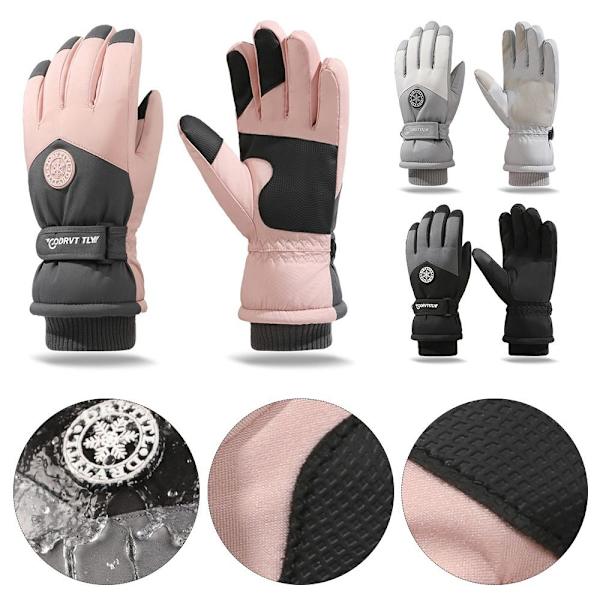 Naiset Pehmohanskat Lumilauta Ski Gloves PINK pink
