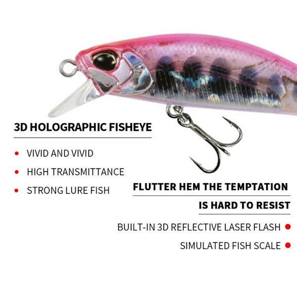 Minnow Bait Floating Lure B B B