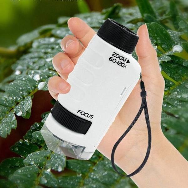 Kids Pocket Microscope Science Microscope GRØNN green