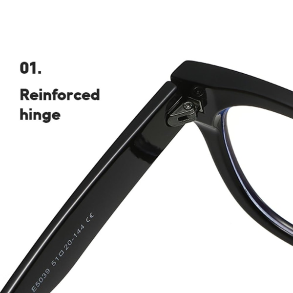 Lesebriller Dataspillbriller BLACK STRENGTH 1,5X Black Strength 1.5x-Strength 1.5x
