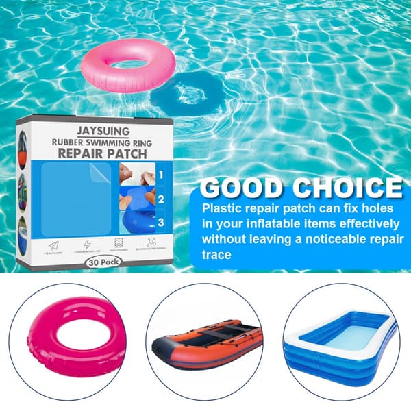 30 Stk Svømmering Reparation Patch Swimming Pool Reparation Patch 30Pcs