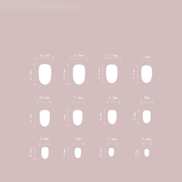 Falska Naglar Fake Nails JP2705 JP2705 JP2705