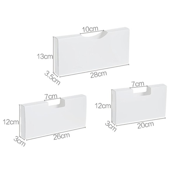 Soppåsarrangörer Förvaringslåda WHITE M WHITE M White M