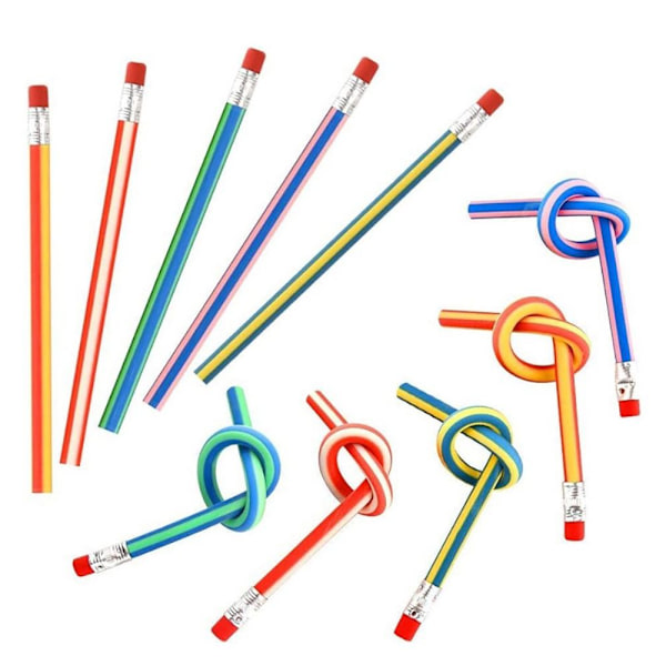 Flexibla pennor Soft Bendy Pencils 2 2 2