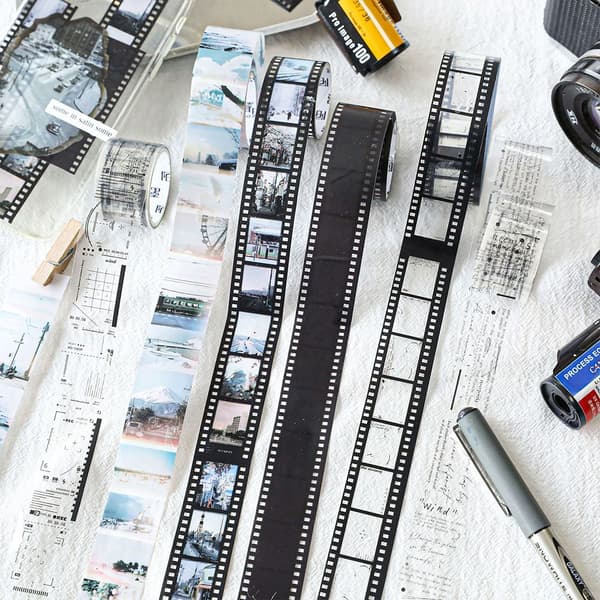 Washi Tape Retro Landskab TYPE B TYPE B Type B