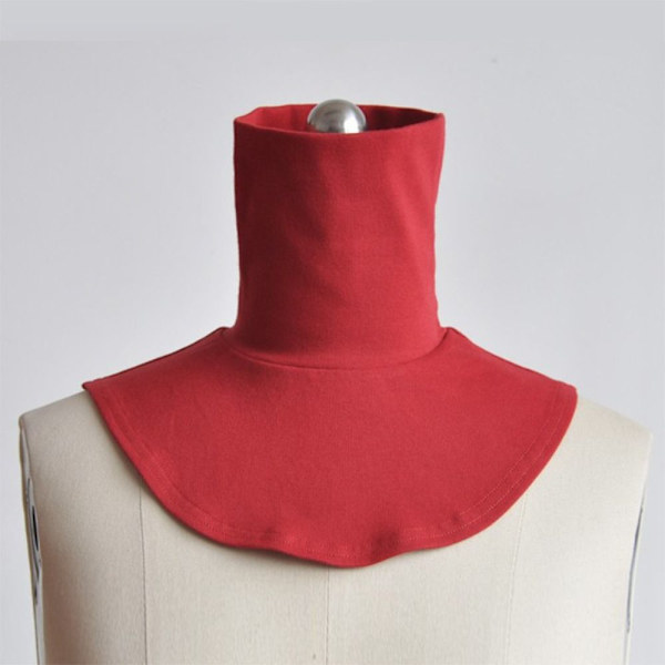 Fake High Collars Turtleneck Fake Collar LYS GRÅ light grey