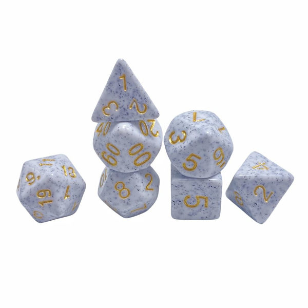 7 st/ set DND-tärningar Polyedriska tärningar STIL 1 STIL 1 Style 1