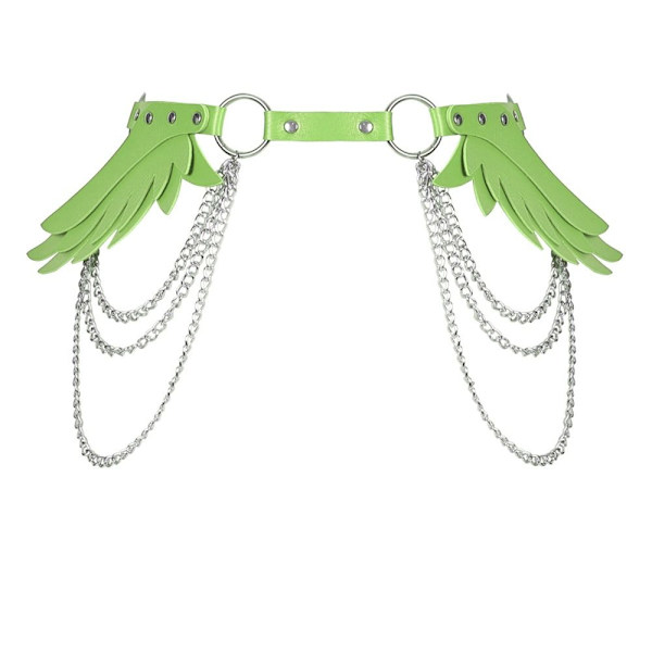 Naisten vartalovaljaat Goth Belt VALKOINEN White