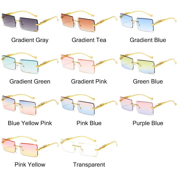 Rectangle Solglasögon Ocean Lens Solglasögon GRADIENT GREY Gradient Gray