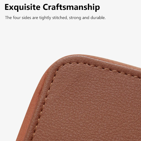 13 14 15 tommer Laptop Sleeve Ultrabook Taske BRUN 13 TOMM Brown 13 inch