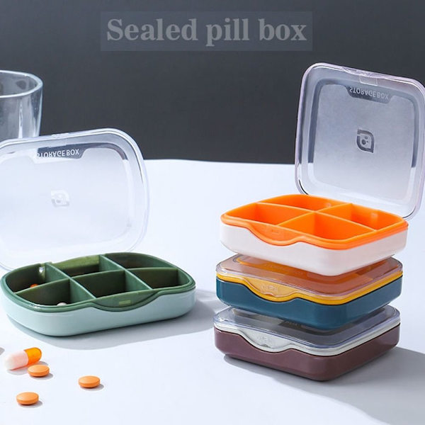 Medicin Pill Box Medicin Container Box STYLE 6 STYLE 6 Style 6