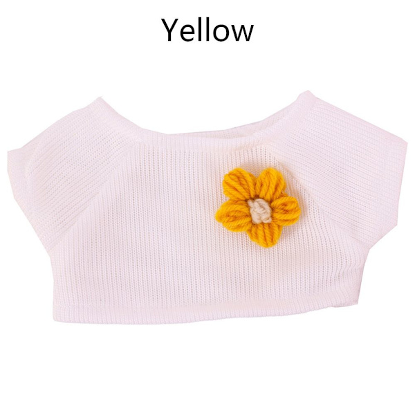 LaLafanfan Anka Kläder Blommor Dockor Kläder GUL yellow