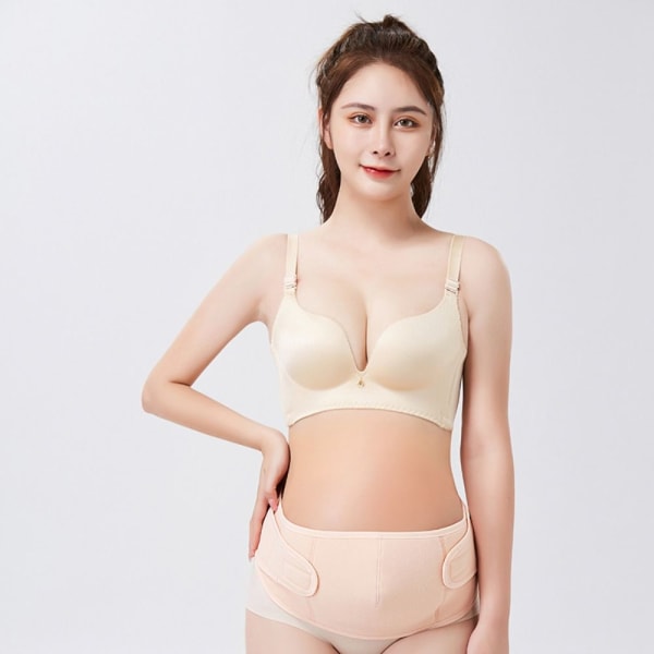 Underkläder Gravidbälte Abdominal Bander BEIGE L beige L