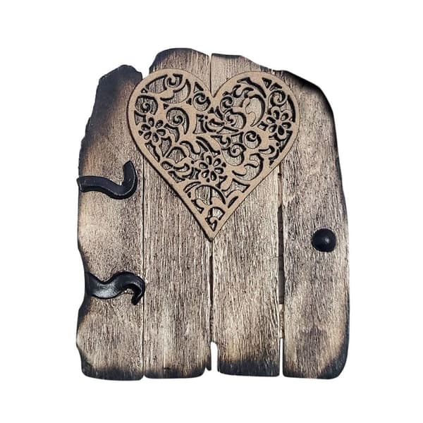 Fairy Gnome Fairy Door i miniatyr E E E