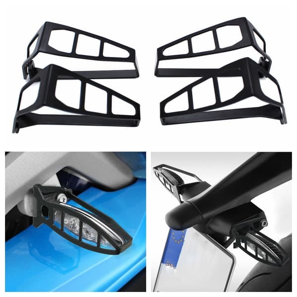 Motorsykkel Blinklys Deksel Mesh Lampeskjerm FRONT FRONT front