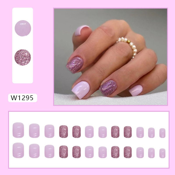 False Nails Fake Nails W1295 W1295 W1295