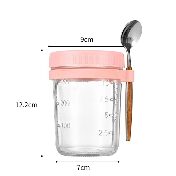 Overnight Oats Cup Yoghurtbehållare 8 8 8