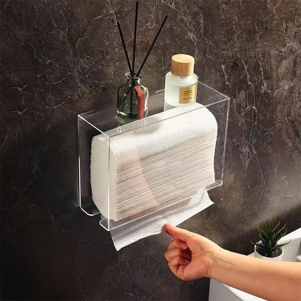 Håndkledispenser Brettet papirhåndkleholder Håndvev