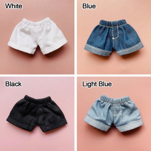 Dolls Wear Shorts Doll Jeans Shorts BLÅ Blue