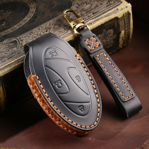 Bilnøglekasse Key Protect Cover Shell 5 KNAPPER SORT 5 KNAPPER 5 Buttons Black