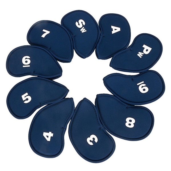 Golf Club Caps Golf Iron Covers BLÅ blue