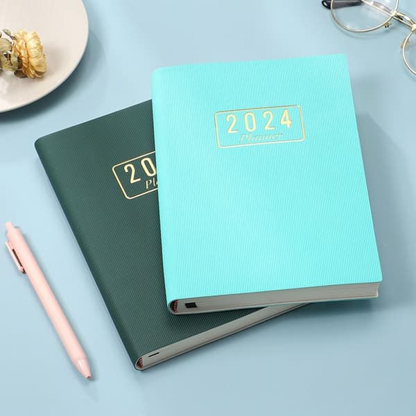 Schemabok Agendabok BLÅ Blue