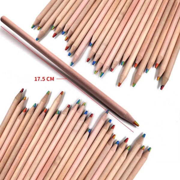 12 stk/sett Fargeblyant Rainbow Core Pencil 03--12STK/SET 03--12PCS/Set