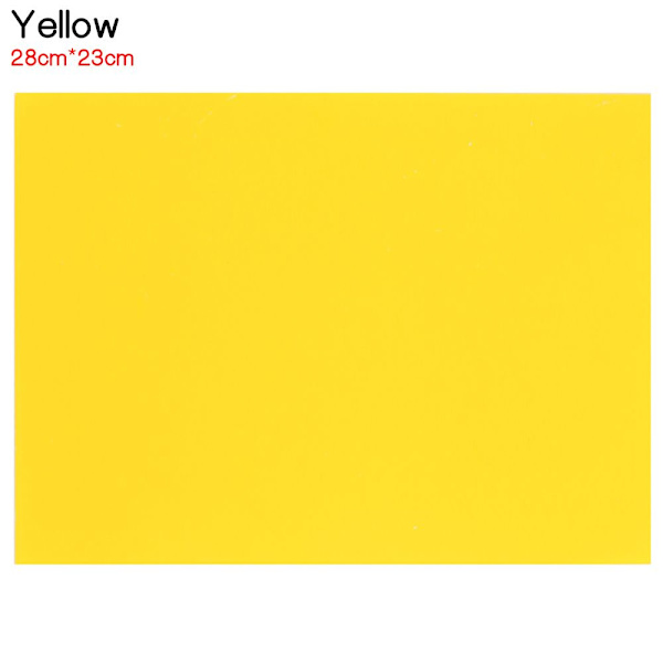 10 STK Kolpapper Broderi Tracing Bumf För Tyg GUL yellow 28cm*23cm