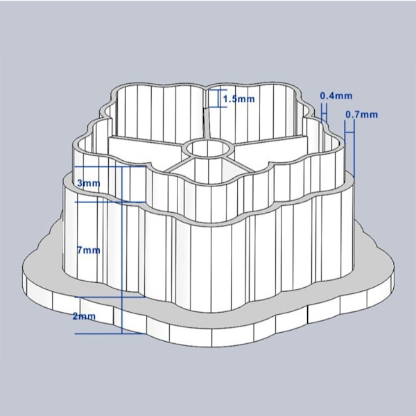 Polymeerisavileikkuri Mold DD D