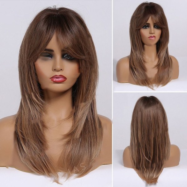 Kvinnor Peruk Blond 5 5 5