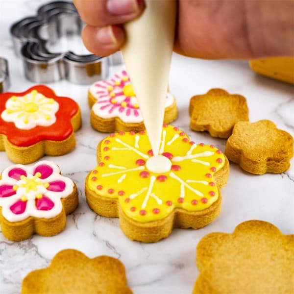 10 st Form i rostfritt stål Bakning Special Form SET