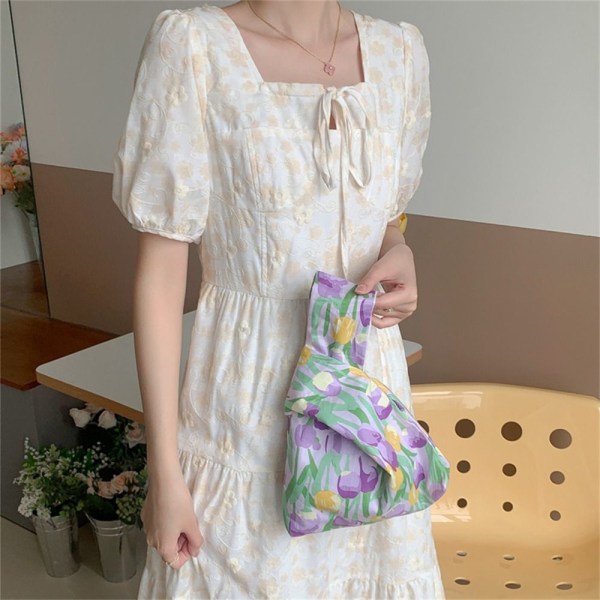 Knot Wrist Bag Håndtaske GUL yellow