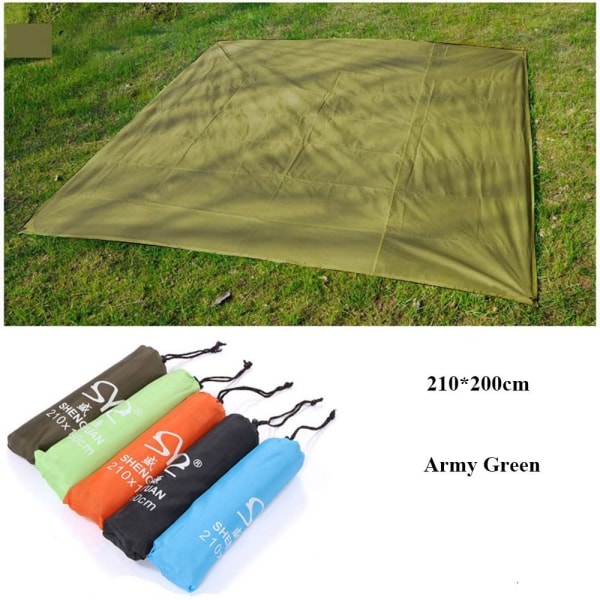 Telttalattia piknikmatto ARMY GREEN 210X200CM Army Green 210x200cm