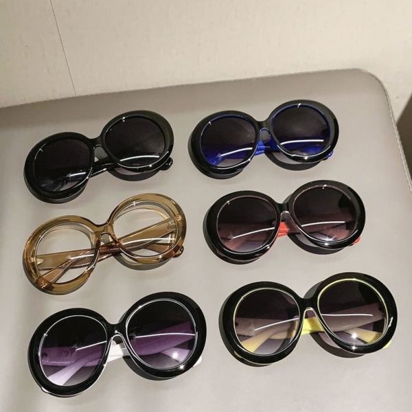 Dame Solbriller Goggle SORT GUL SORT GUL Black Yellow
