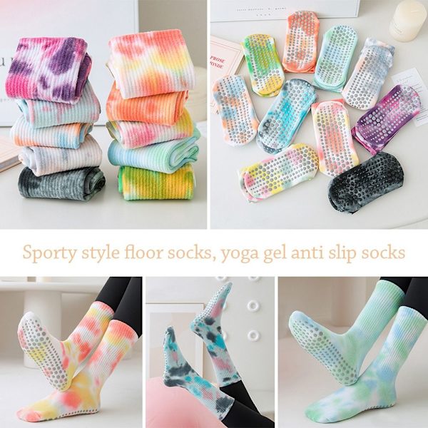 Yoga Socks Dance Socks VAALEEN PINK Light pink