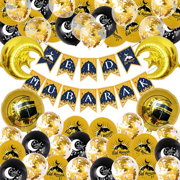 EID Mubarak -ilmapallobanneri