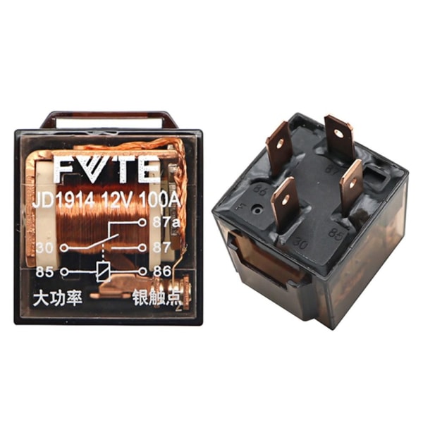 2st Automotive Relay High Capacity Switching 2PCS 24V 5PIN 2pcs 24V 5PIN