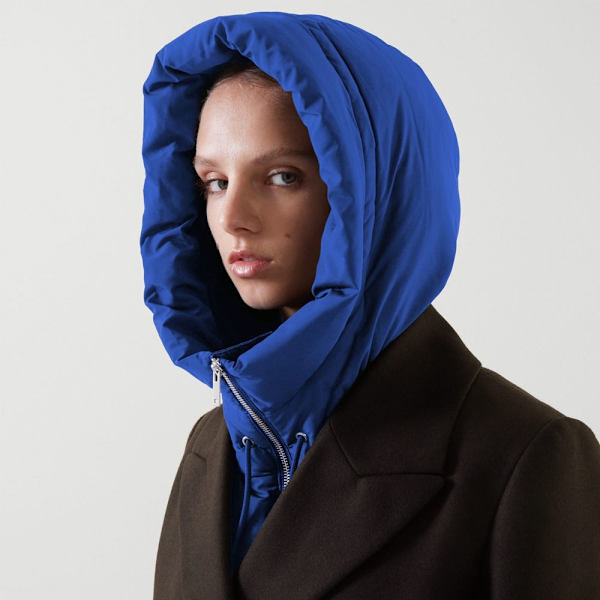 Dun hættehatte Tørklæde Balaclava hat SORT black