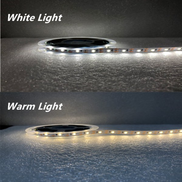 1M/2M/3M/4M/5M LED-lysstripe nattlys 3MWARM HVIT 3MWarm White