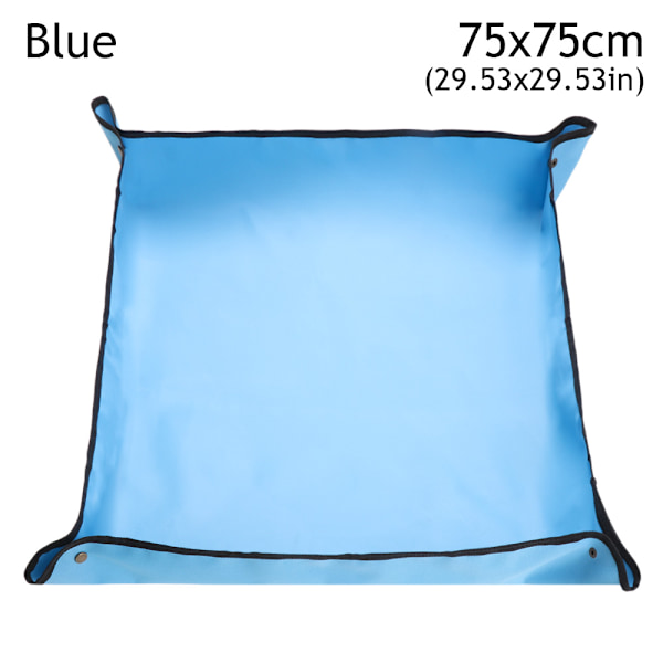 Planteringsmatta för trädgårdsplatta BLÅ 75X75CM blue 75x75cm