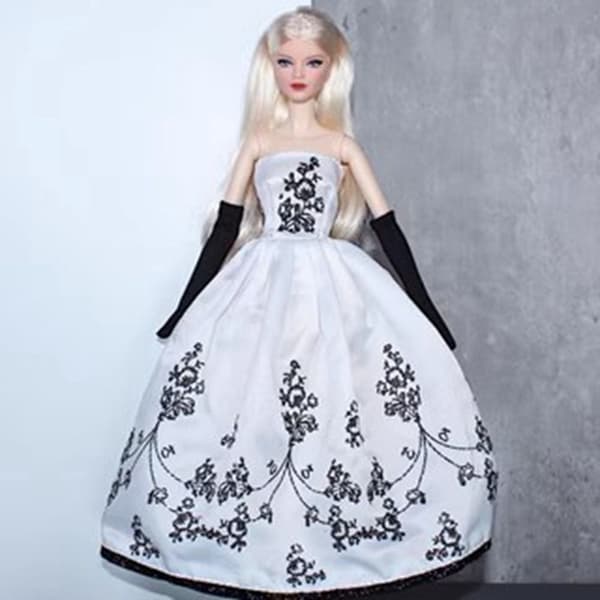 11,5" dockkappa Docka prinsesskläder 1 1 1