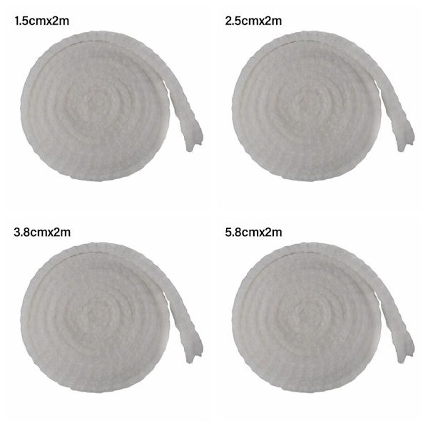 Nettrørbandasje elastisk sårbandasje 3,8CMX2M 3,8CMX2M 3.8cmx2m